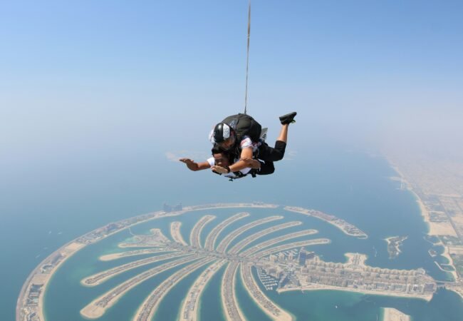 Skydive Dubai akii patel s6f4i1zdwrm unsplash